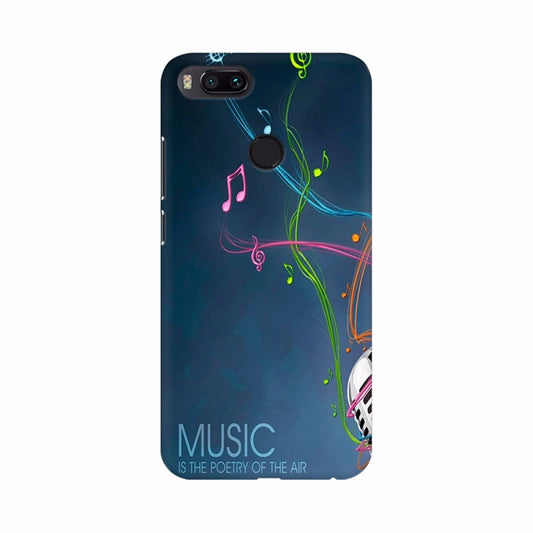 Music is the poetry of air Mobile Case Cover