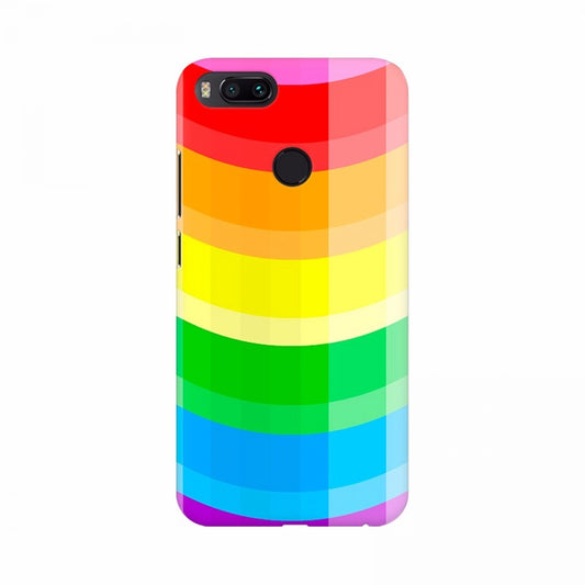 Multicolor Glass Cone Effect Mobile Case Cover