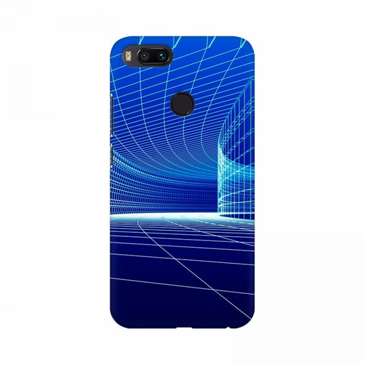 Blue Building Architecture Mobile Case Cover