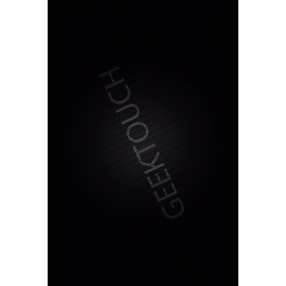 Black Background with text Mobile Case Cover