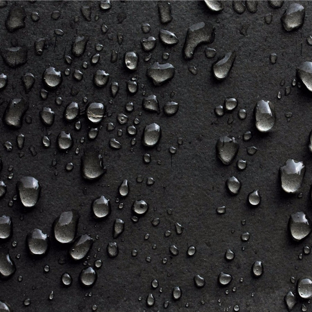 Waterdrops on Black Sheet Mobile Case Cover