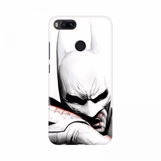 White Batman Wallpaper Mobile Case Cover