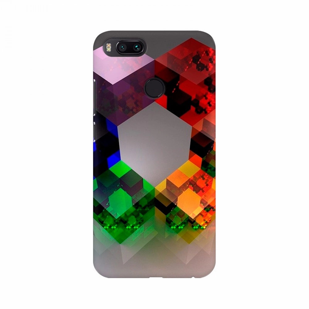 Colorful 3D Diagonal Mobile Case Cover