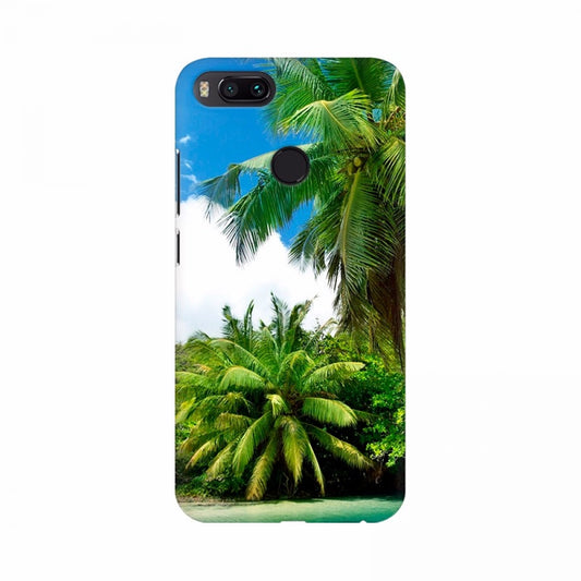 River with Beautiful Coconut Trees Mobile Case Cover