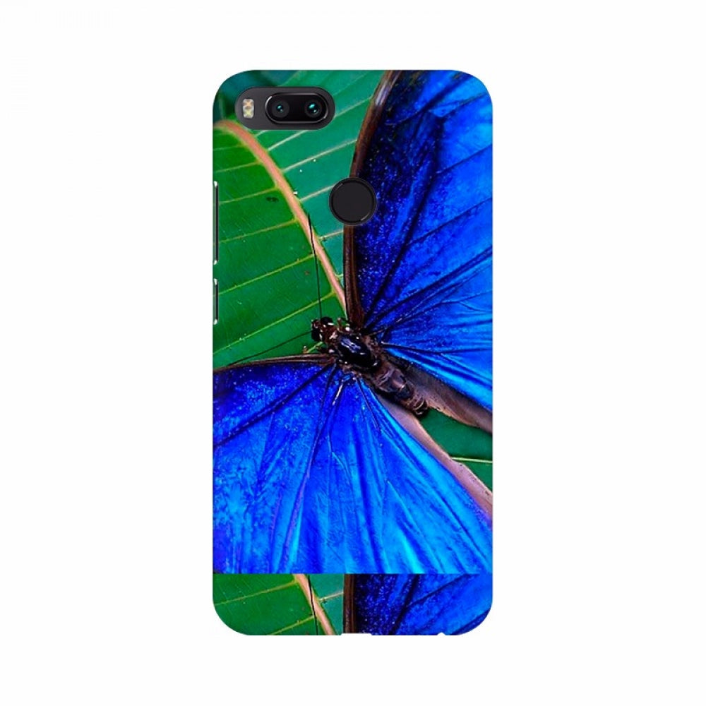 Beautiful Blue Color Butterfly Mobile Case Cover