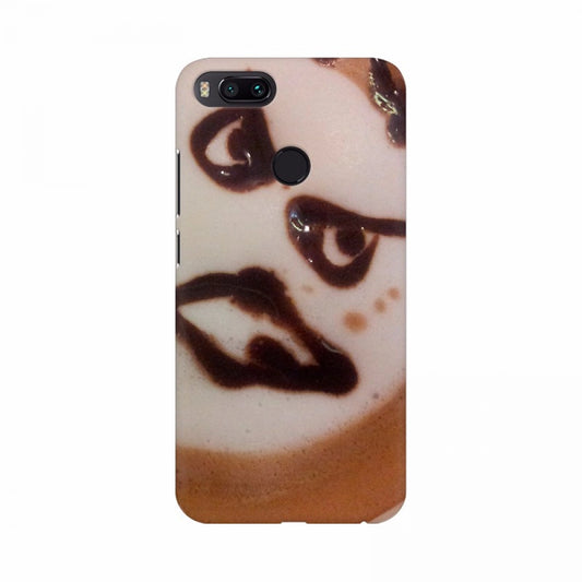 Cup of Coffee with Eye Drawing Mobile Case Cover