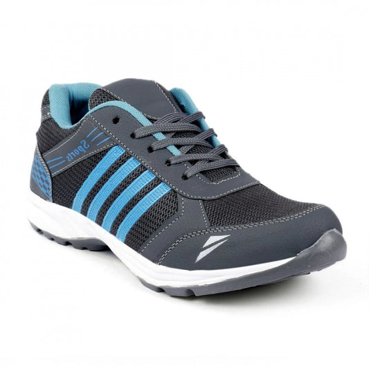 Fashion Men Grey,Blue Color Mesh Material  Casual Sports Shoes