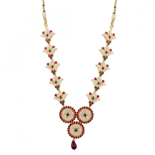 Basra Pearl Gold Plated Necklace