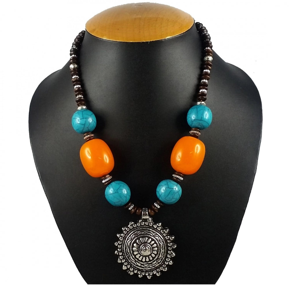 Stylish Pendant Beads Casual Wear Designer Necklace