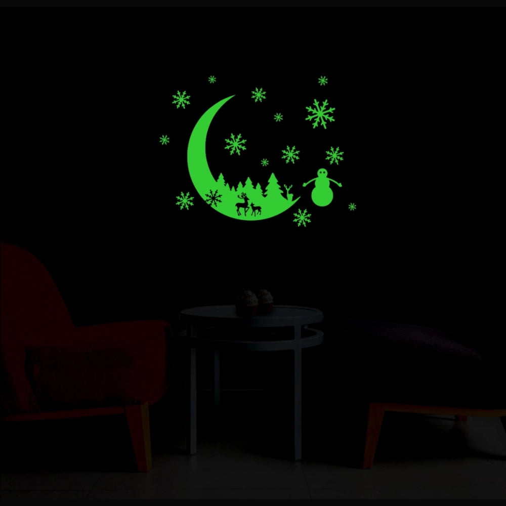 Amfyn Green Galaxy Of Stars Radium Wall Sticker