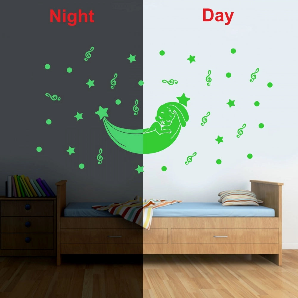 Amfyn Green Kids Room Decor Radium Wall Sticker