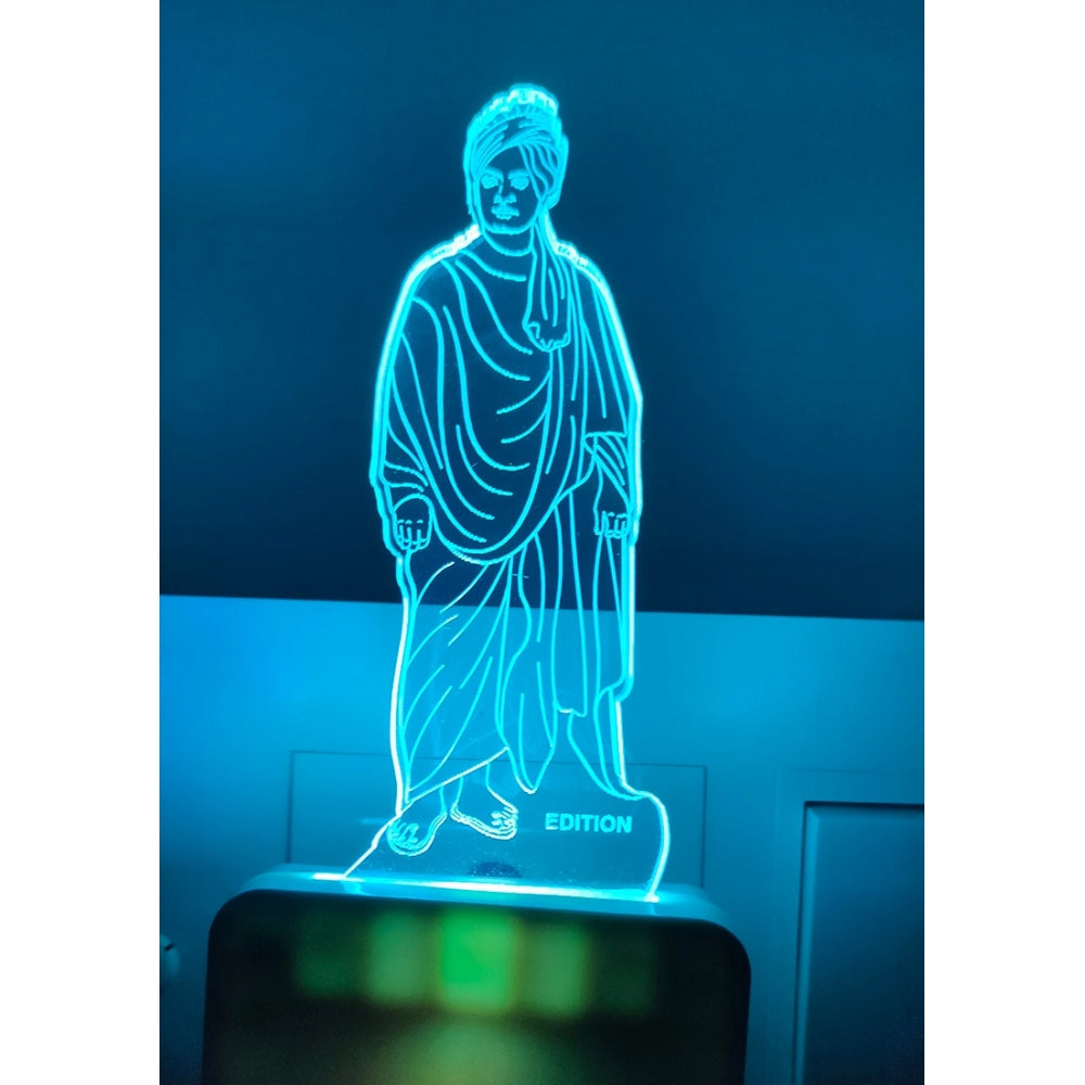 Amfyn Vivekanandha Statue AC Adapter Night Lamp