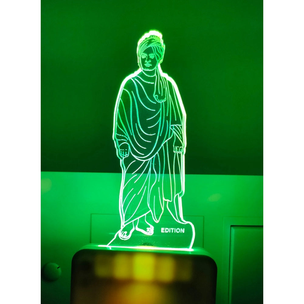 Amfyn Vivekanandha Statue AC Adapter Night Lamp