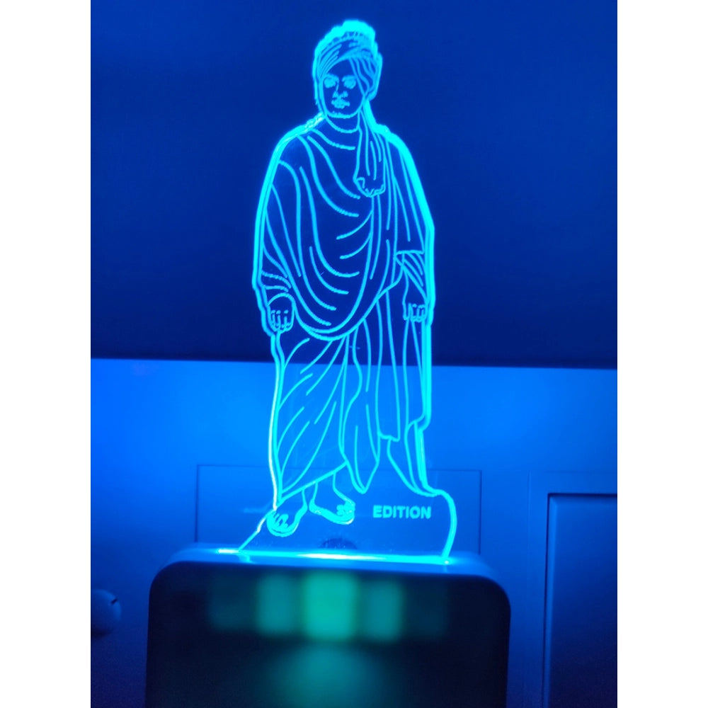 Amfyn Vivekanandha Statue AC Adapter Night Lamp