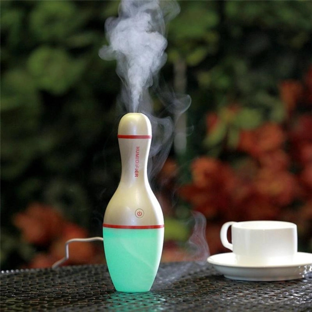 Amfyn Air Humidifier Usb 5V Bowling Bottle Led Lamp