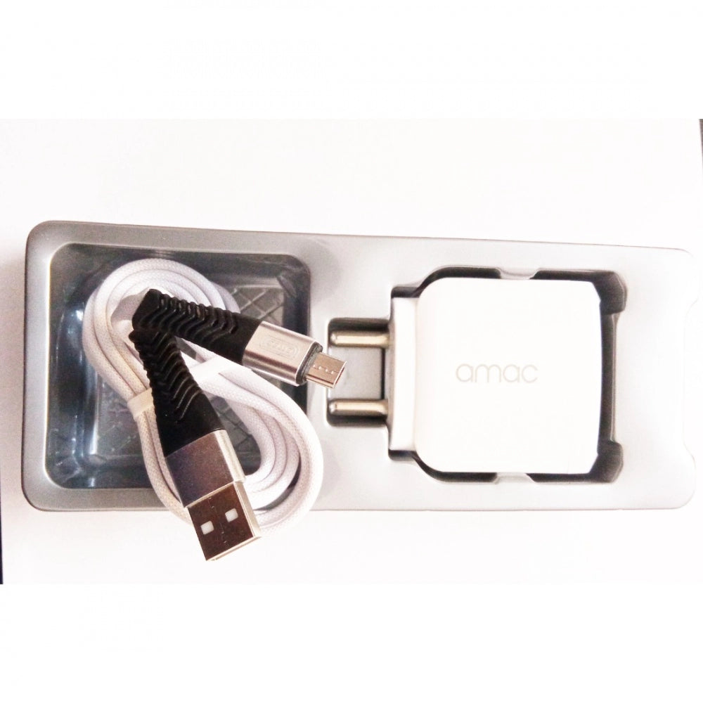 Amfyn Brand Amac Charger CH-14 3.8 A 3USB-White