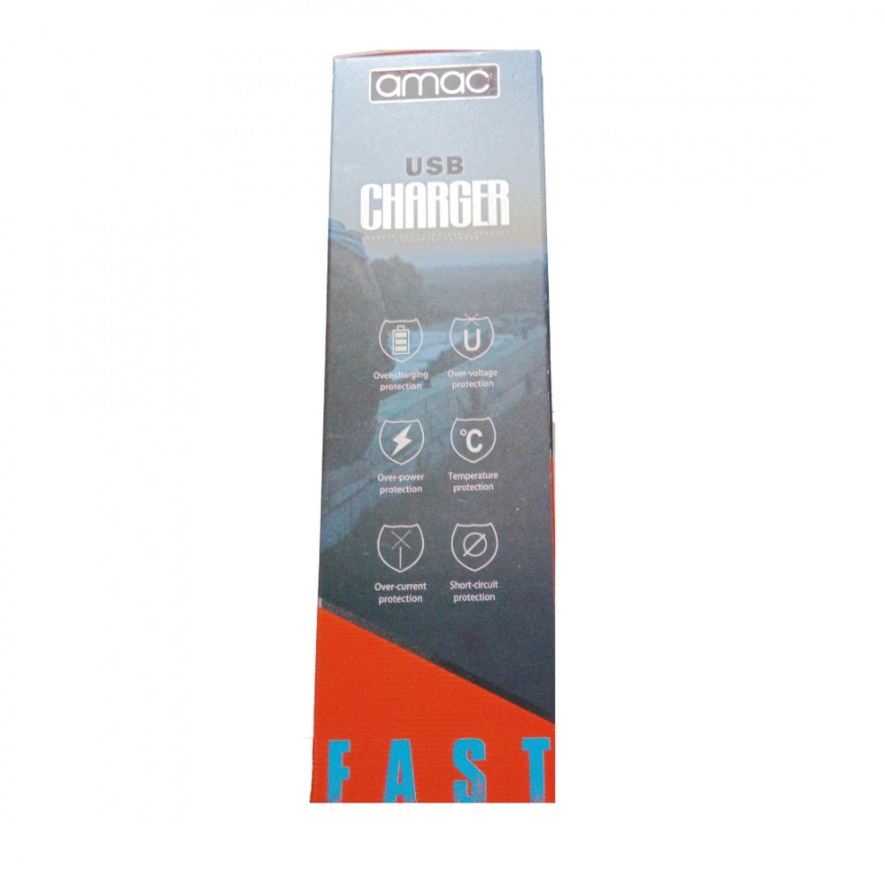 Amfyn Brand Amac Charger CH-18 6.2 A 3USB-Assorted