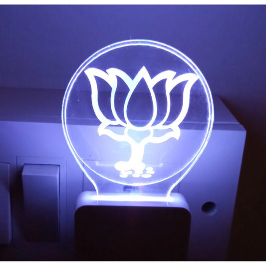 Amfyn BJP AC Adapter Night Lamp