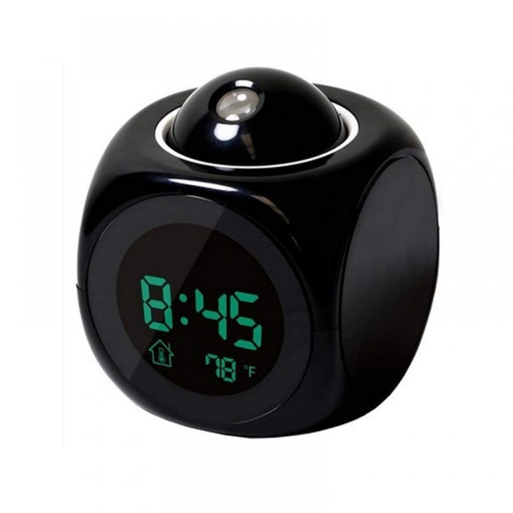 Fashion Digital LCD Display Colorful Voice Projection Alarm Clock (Color: Assorted)
