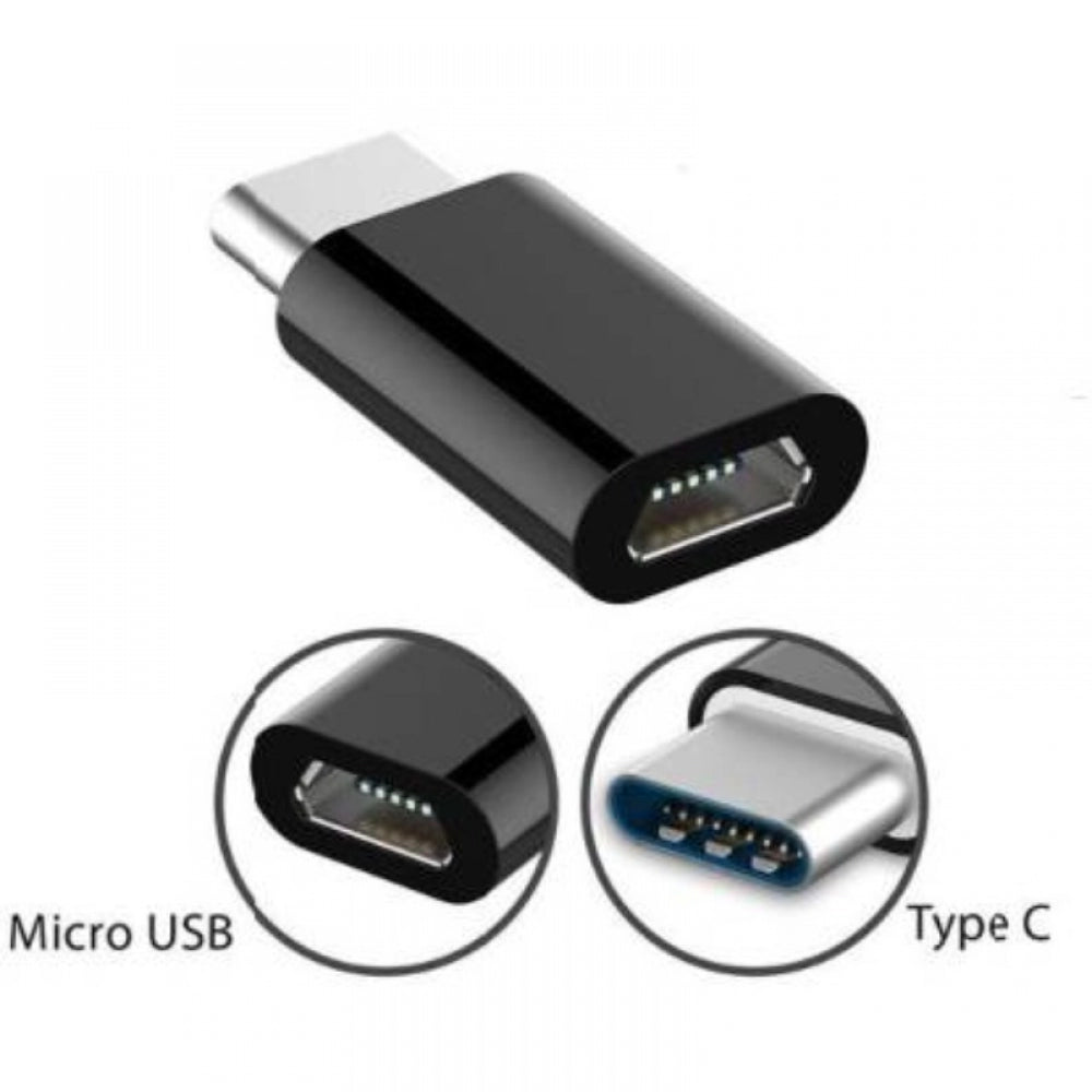 Amfyn Pack Of_5 Usb_C To Micro Usb Adapter Converter Type_C Input To Micro Usb. (Color: Assorted)