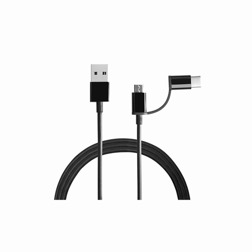 Amfyn 2_In_1 Usb Cable (Micro Usb To Type_C (Color: Assorted)