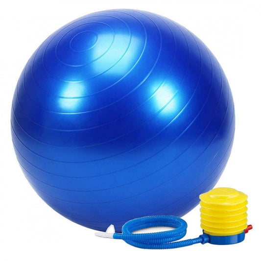 Amfyn Burst Exercise Gym Ball 75cm with Pump (Color: Assorted)