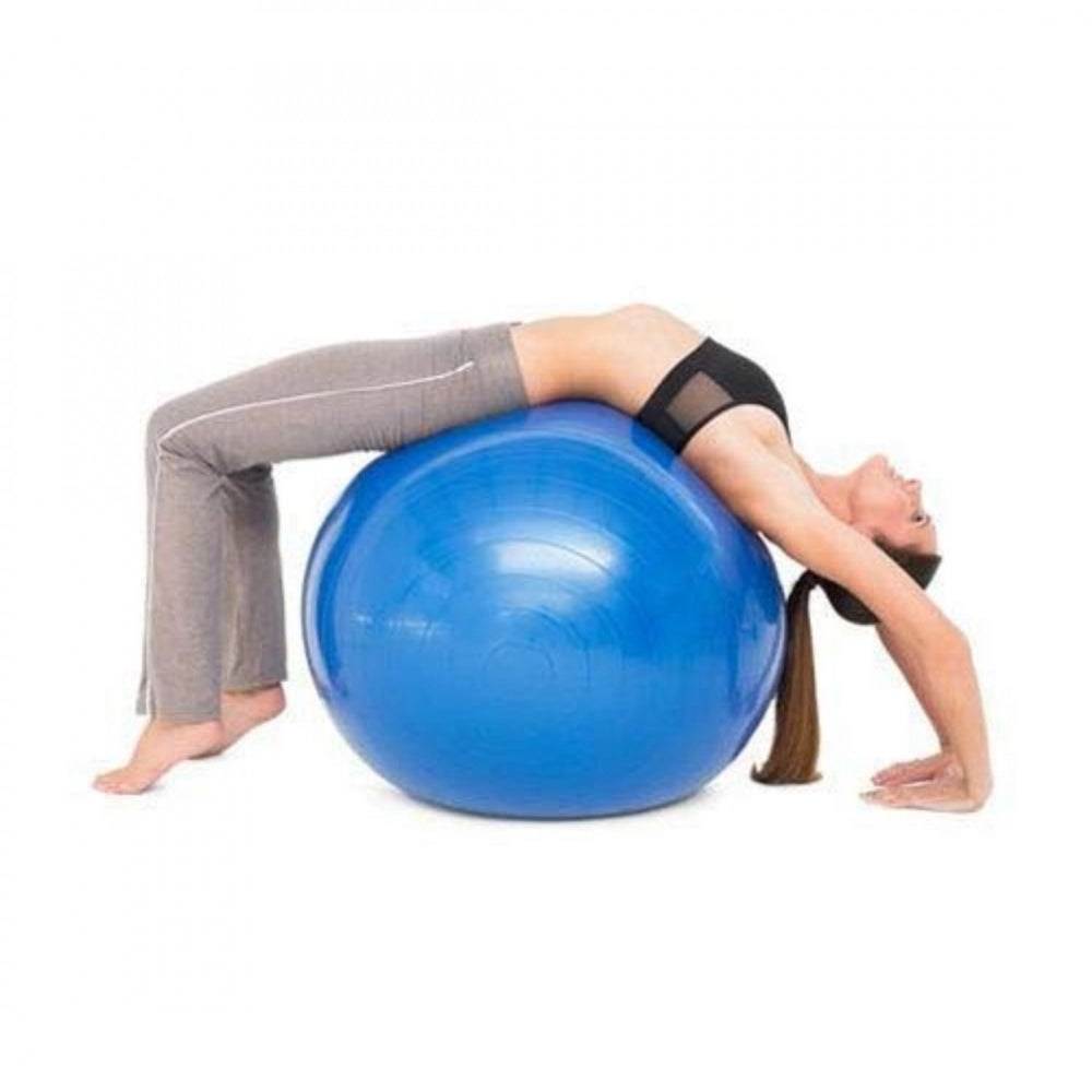 Amfyn Burst Exercise Gym Ball 75cm with Pump (Color: Assorted)