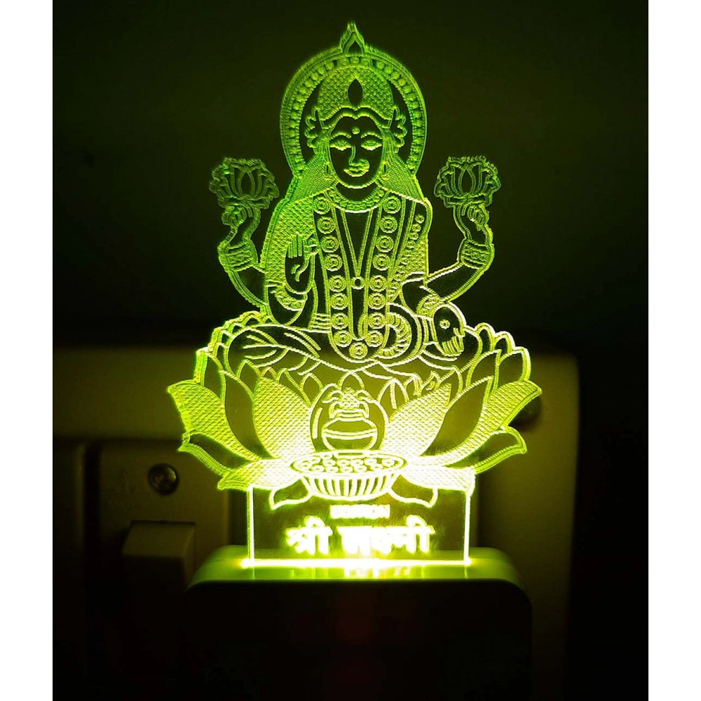 Amfyn Shree Maha Lakshmi AC Adapter Night Lamp