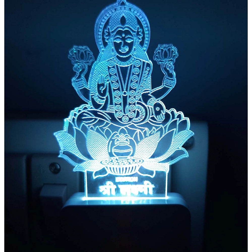 Amfyn Shree Maha Lakshmi AC Adapter Night Lamp