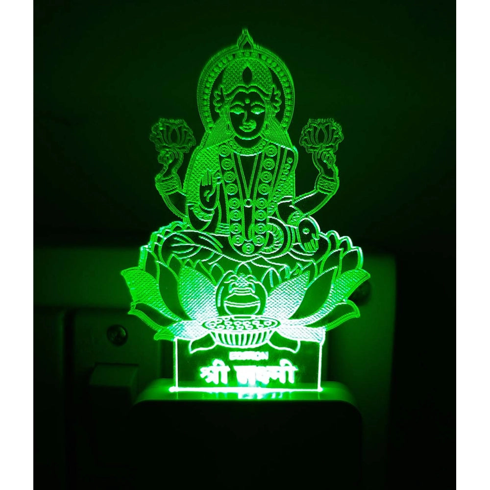 Amfyn Shree Maha Lakshmi AC Adapter Night Lamp