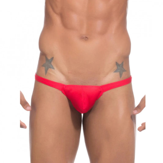 Amfyn Men's Cotton Spandex Exotic Underwear Underwear (Red)