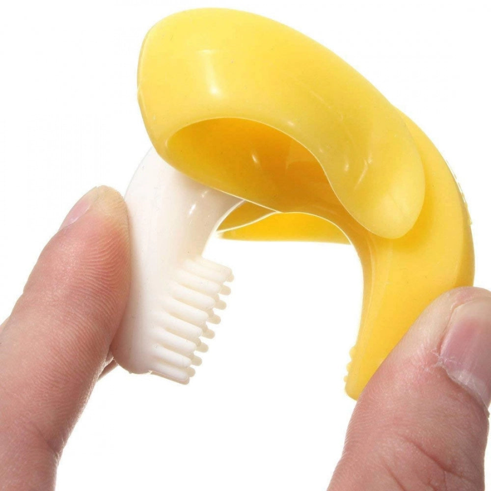 Amfyn Banana Shaped Baby Traning toothbrush (Assorted)