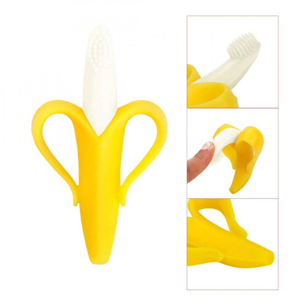 Amfyn Banana Shaped Baby Traning toothbrush (Assorted)