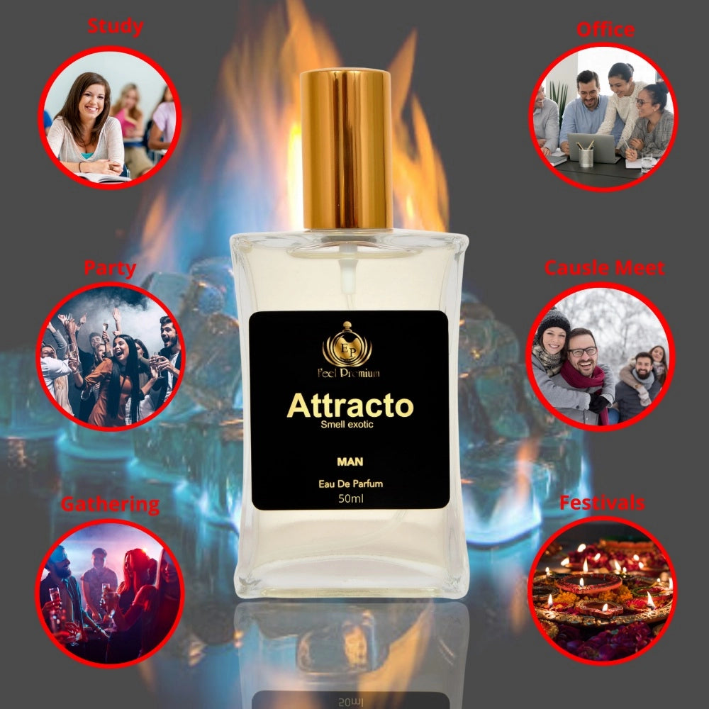 Amfyn Europa Attracto 50ml Perfume Spray For Men