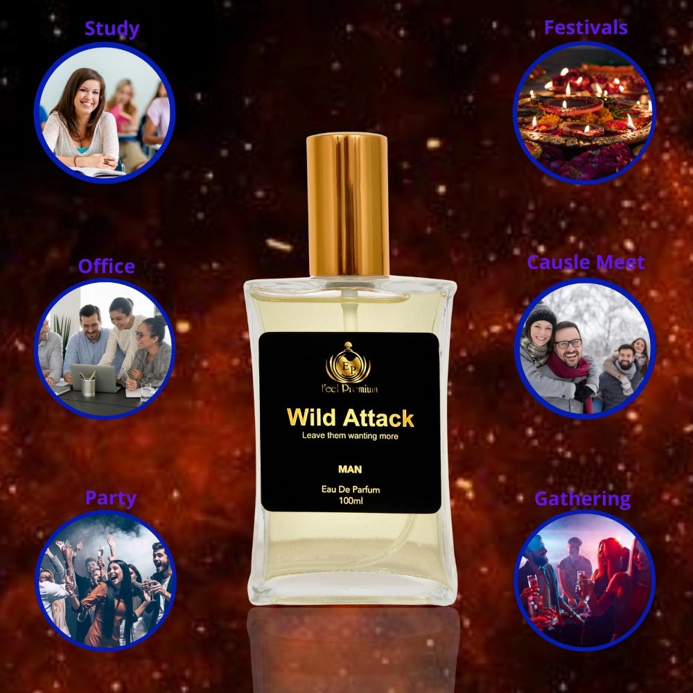 Amfyn Europa Wild Attack 100ml Perfume Spray For Men