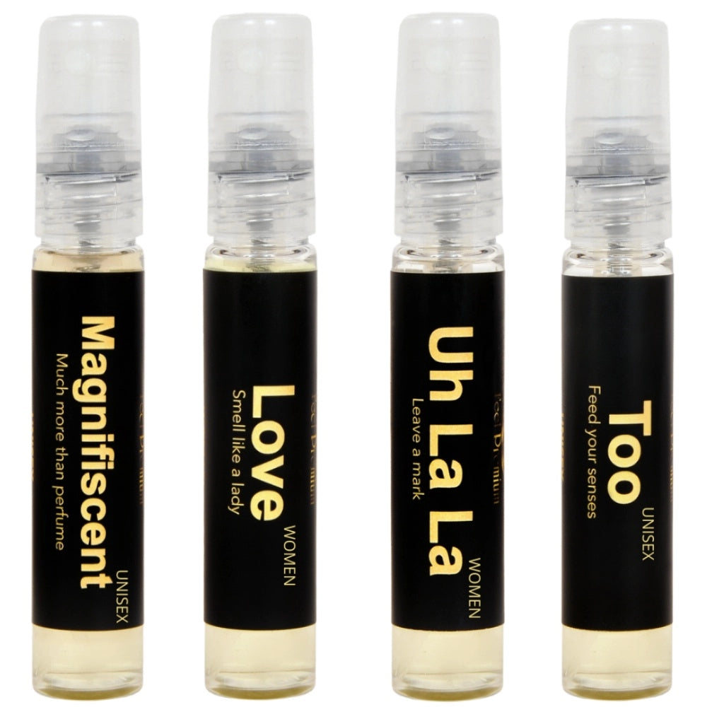 Amfyn Europa Combo Of 4 Pocket Perfume Sprays For Women