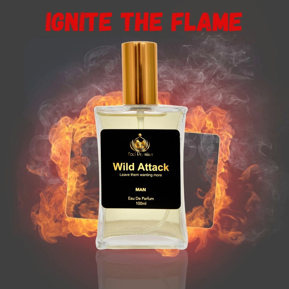 Fashion Europa Wild Attack 100ml Perfume Spray For Men