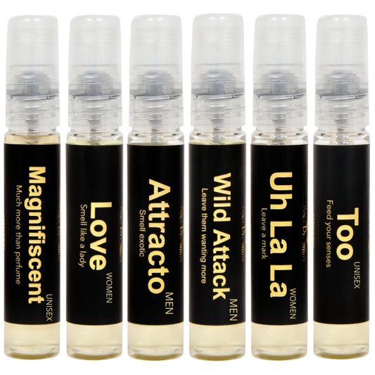 Amfyn Europa Combo Of 6 Unisex Pocket Perfume Sprays For Men And Women