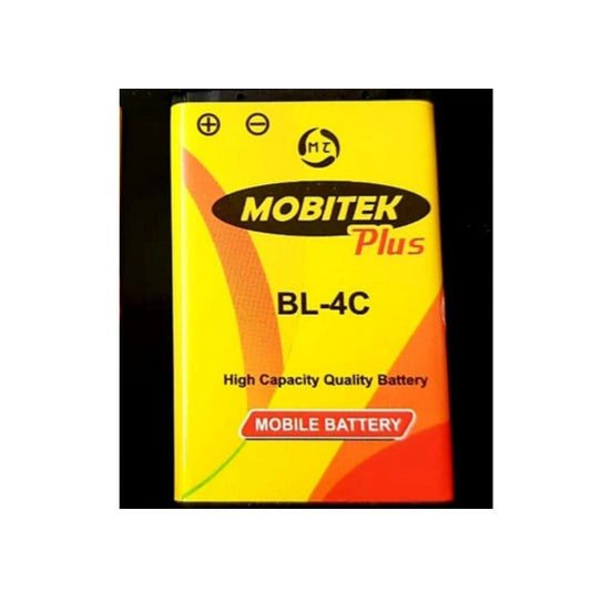Fashion Pack Of_2 Mobitek 4C Battery (Color: Assorted)