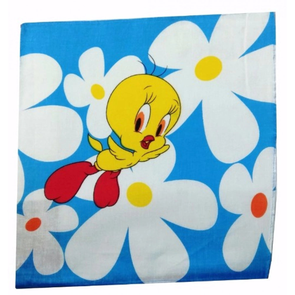 Amfyn Pack Of_6 Yellow Duck Medium Size Handkerchiefs (Color: Assorted)