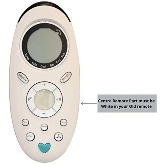 Fashion Remote No. 131, Compatible with Haier AC Remote Control (Exactly Same Remote will Only Work)