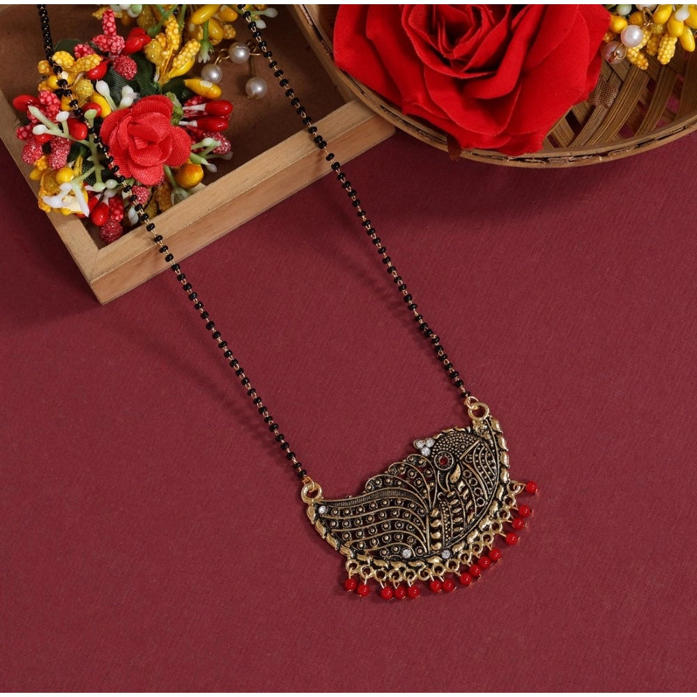 Fashion Women's Red Color Mangalsutra