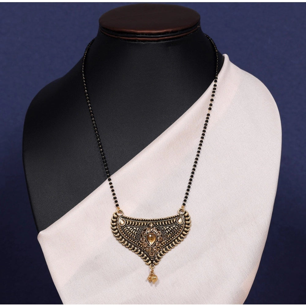 Fashion Women's Gold Color Mangalsutra