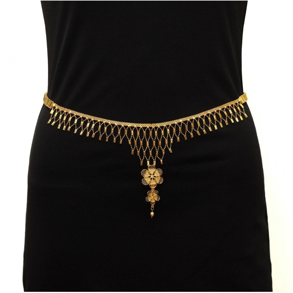 Fashion Women's Gold Plated Kamarband Waist Belt For Women//Girls Adjustable Chain