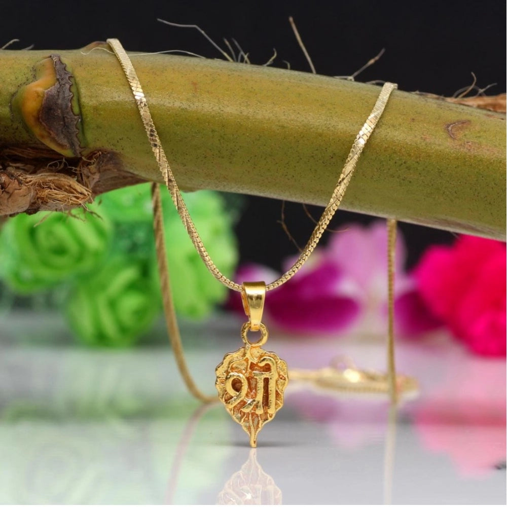 Fashion Women's Gold Color Temple Locket