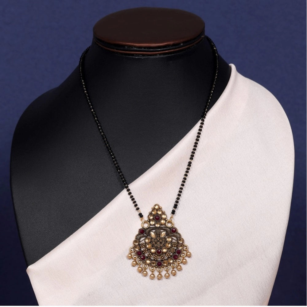 Fashion Women's Gold Color Mangalsutra