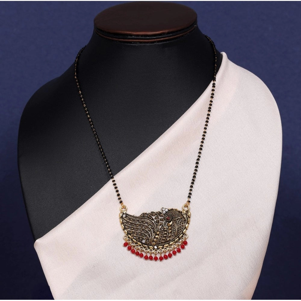 Fashion Women's Red Color Mangalsutra