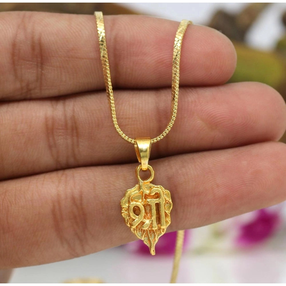 Fashion Women's Gold Color Temple Locket