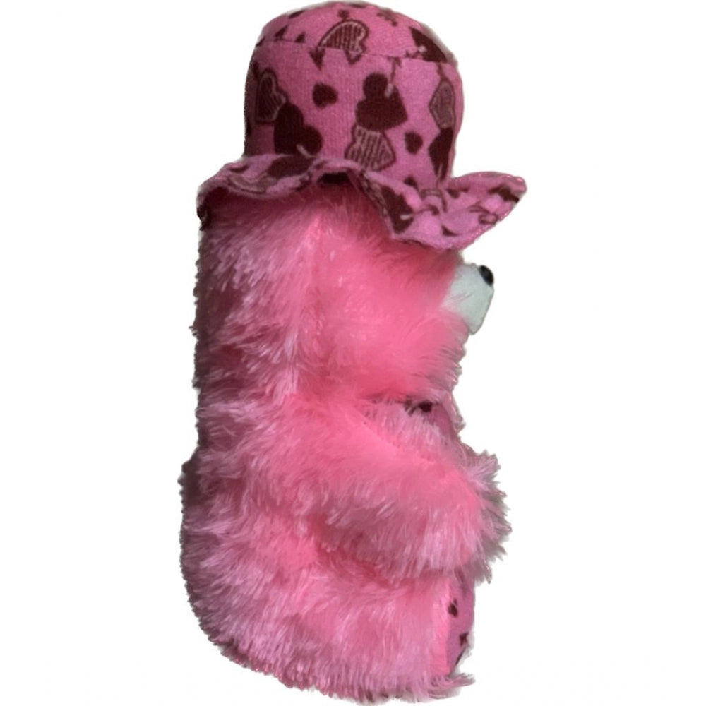 Amfyn Cap Teddy bear (Pink)