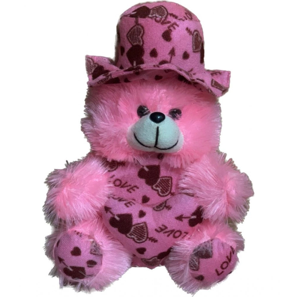 Amfyn Cap Teddy bear (Pink)